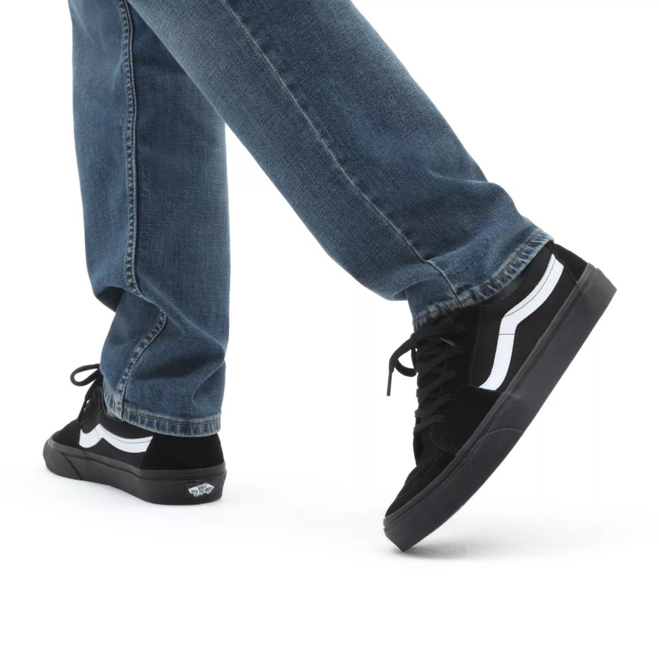 Fekete Sk8-alacsony Cipős Furgonok