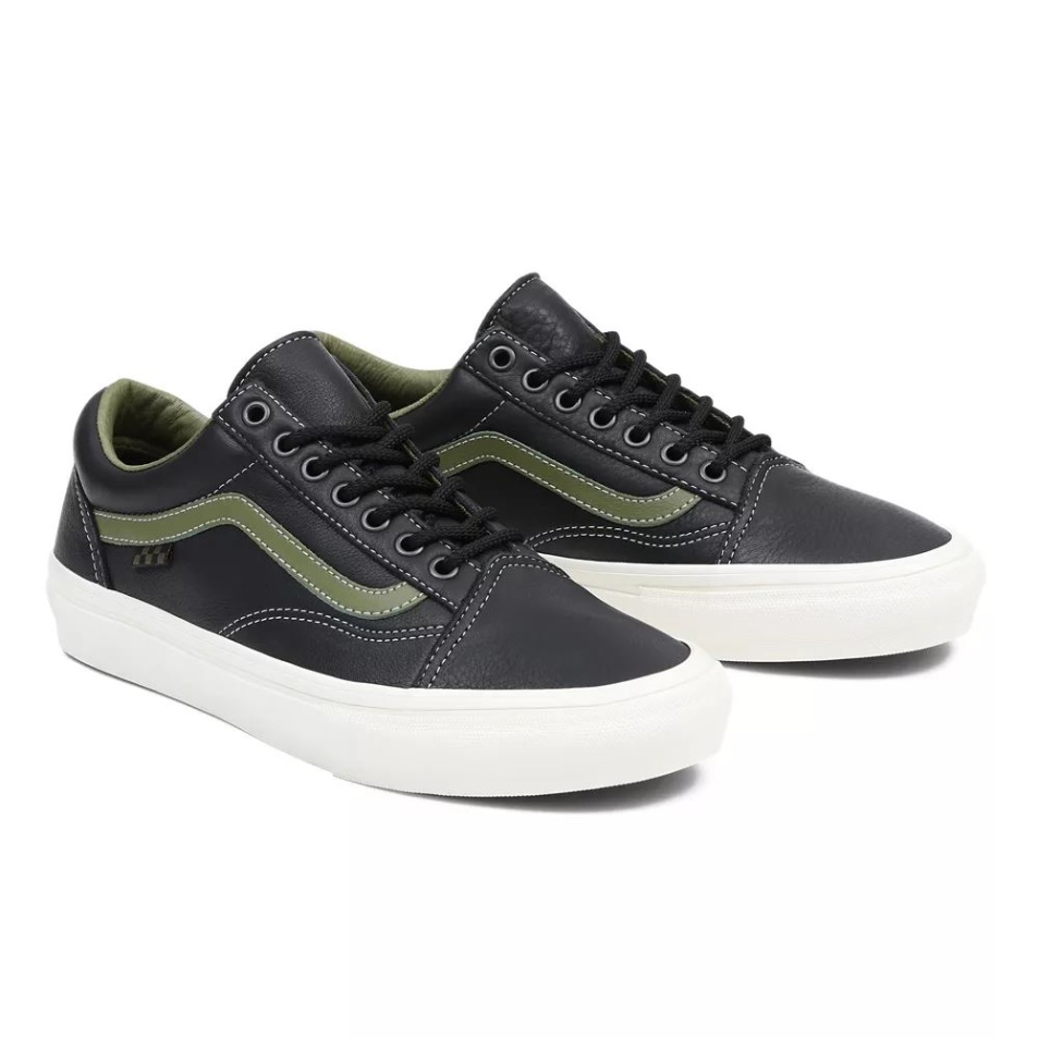 Fekete Skate Old Skool Cipő Furgonok