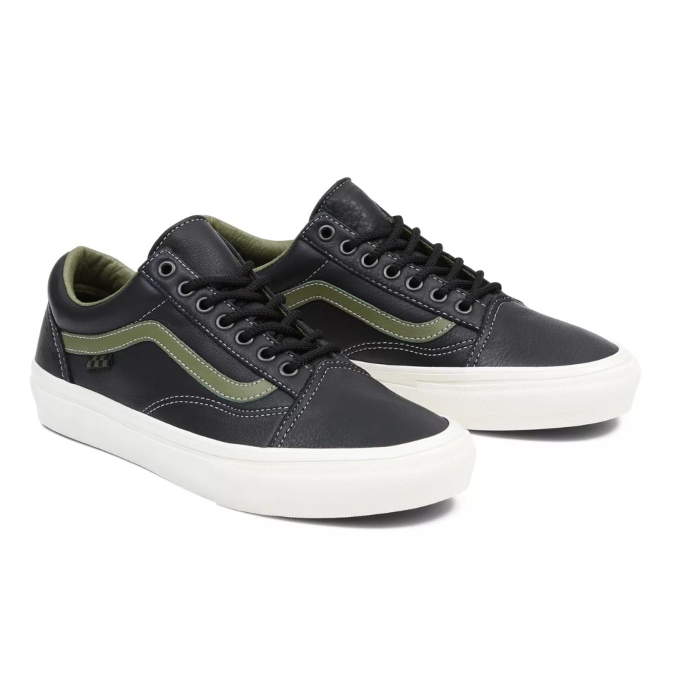 Fekete Skate Old Skool Cipő Furgonok