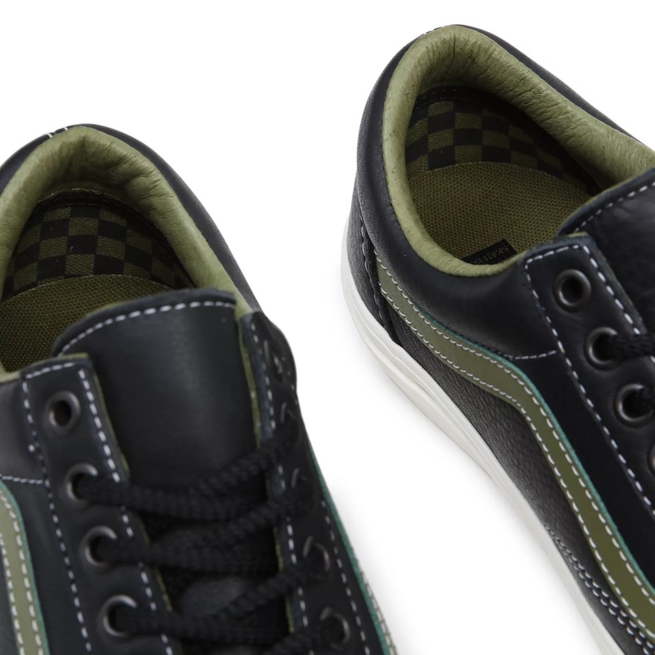 Fekete Skate Old Skool Cipő Furgonok