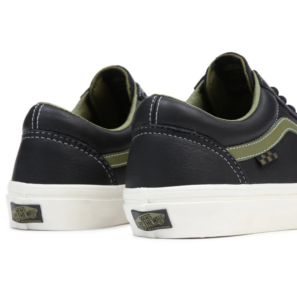 Fekete Skate Old Skool Cipő Furgonok
