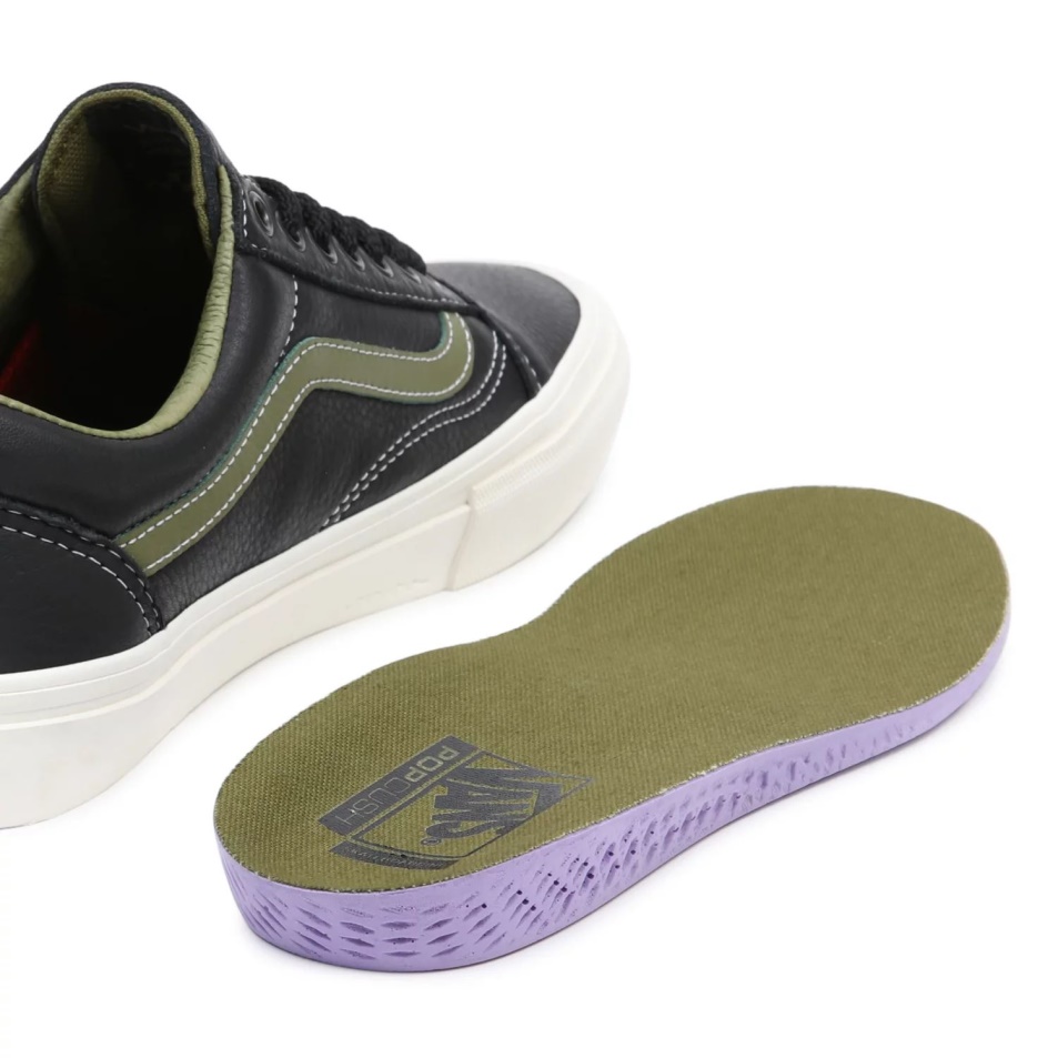 Fekete Skate Old Skool Cipő Furgonok