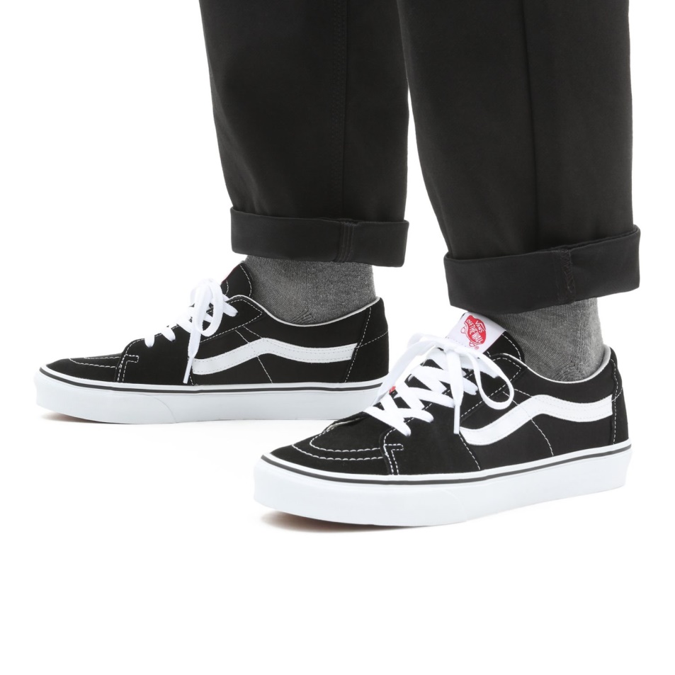 Fekete Furgonok Sk8-alacsony Cipő