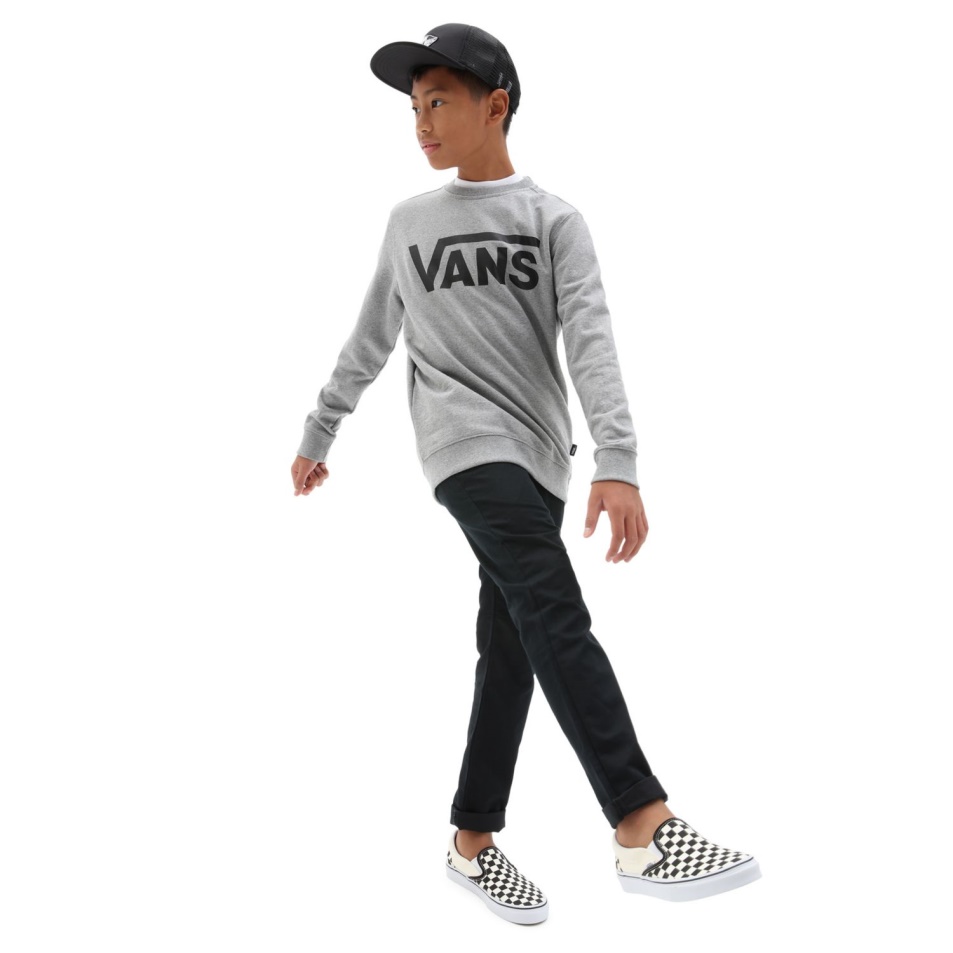Fiú Furgonok Classic Crew (8-14 év) Szürke