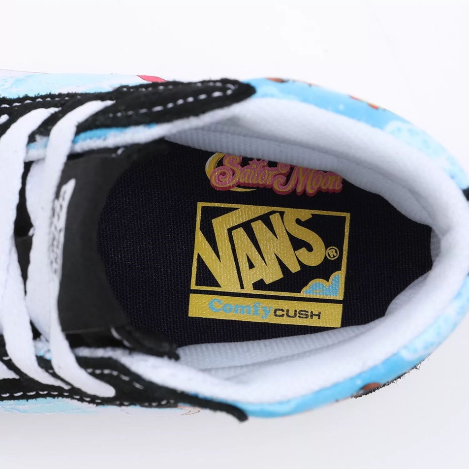 Gyerek Furgonok X Csinos őrző Tengerész Moon Comfycush Sk8-hi Cipő (4-8 év) Fekete