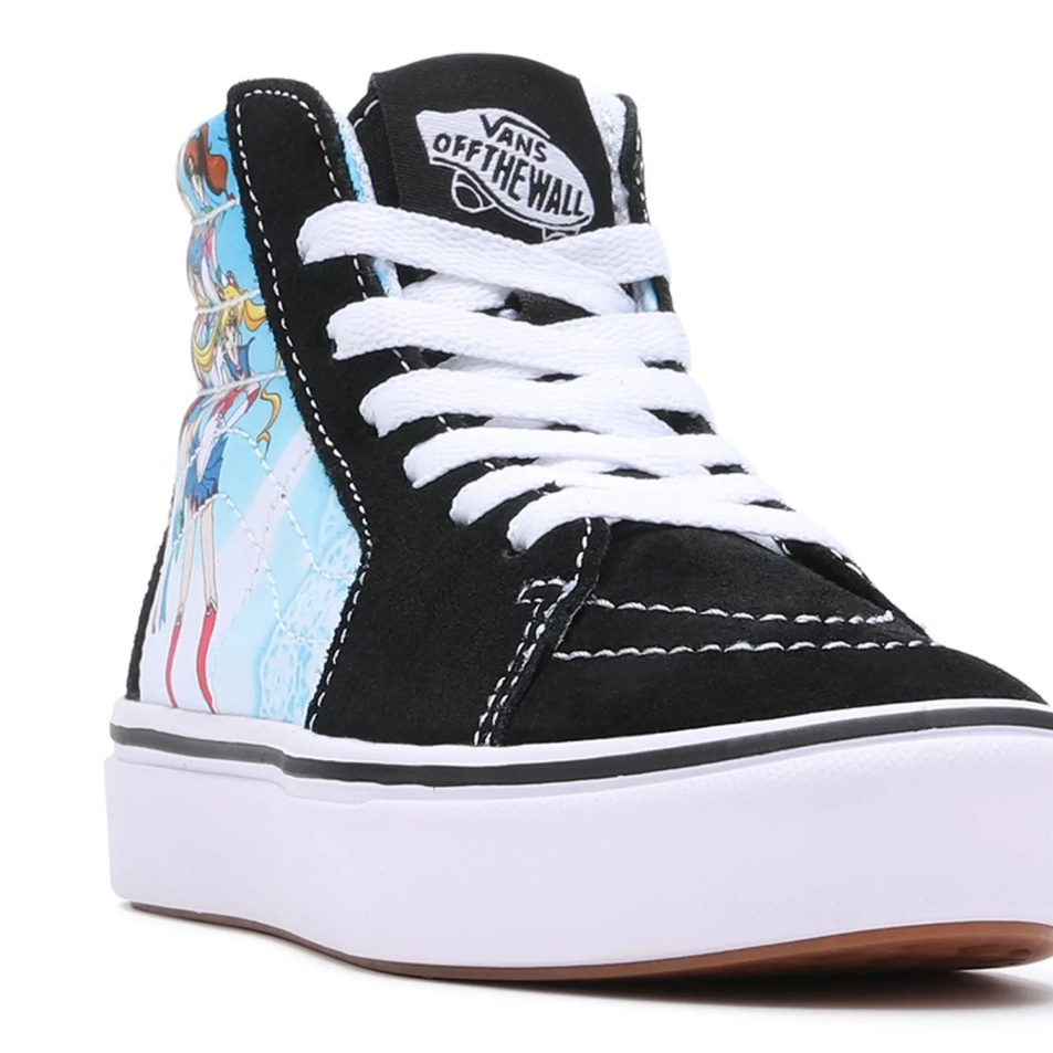 Gyerek Furgonok X Csinos őrző Tengerész Moon Comfycush Sk8-hi Cipő (4-8 év) Fekete