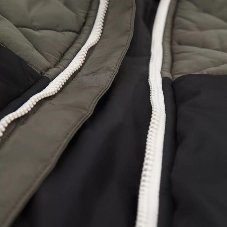 Mt. Vans Mte-1 Colorblocked Kabát Fekete-zöld