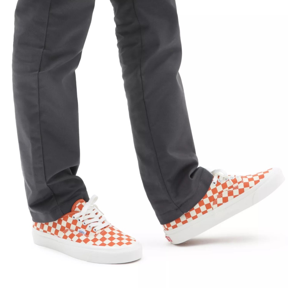Vans Anaheim Gyári Hiteles 44 Dx Cipő Fehér-narancs