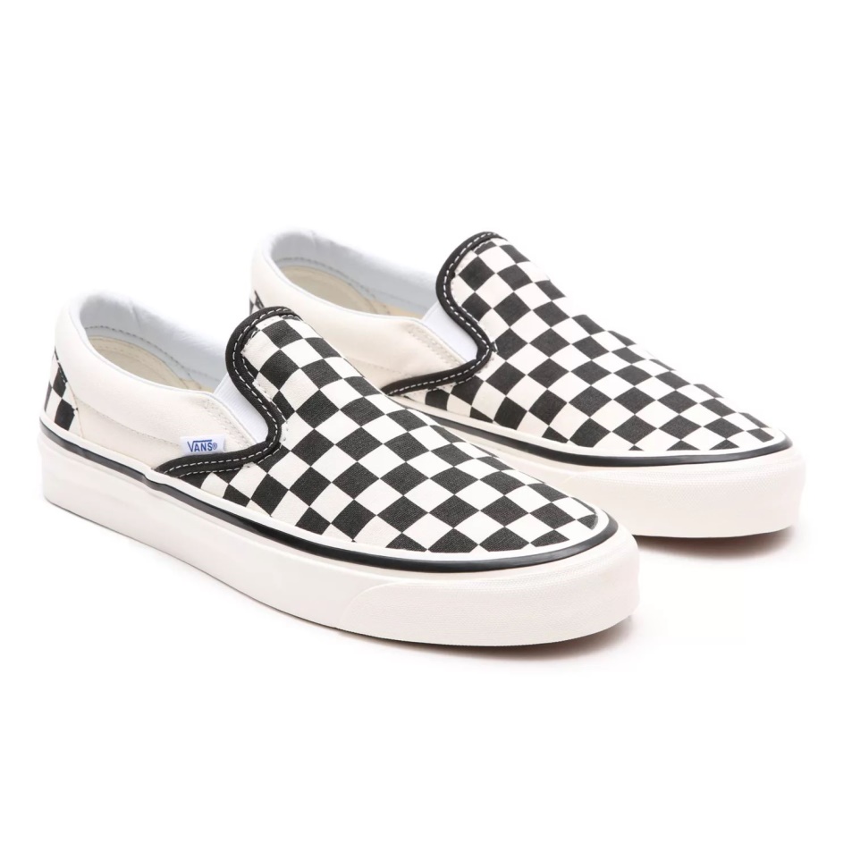 Vans Anaheim Gyári Klasszikus Slip-on 98 Dx Cipő Fekete-fehér