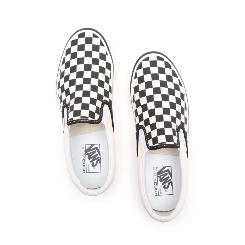 Vans Anaheim Gyári Klasszikus Slip-on 98 Dx Cipő Fekete-fehér