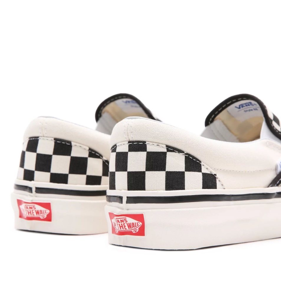Vans Anaheim Gyári Klasszikus Slip-on 98 Dx Cipő Fekete-fehér