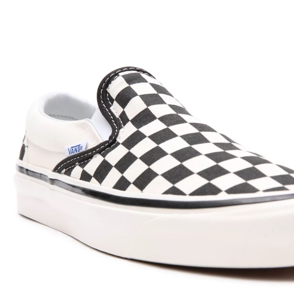 Vans Anaheim Gyári Klasszikus Slip-on 98 Dx Cipő Fekete-fehér
