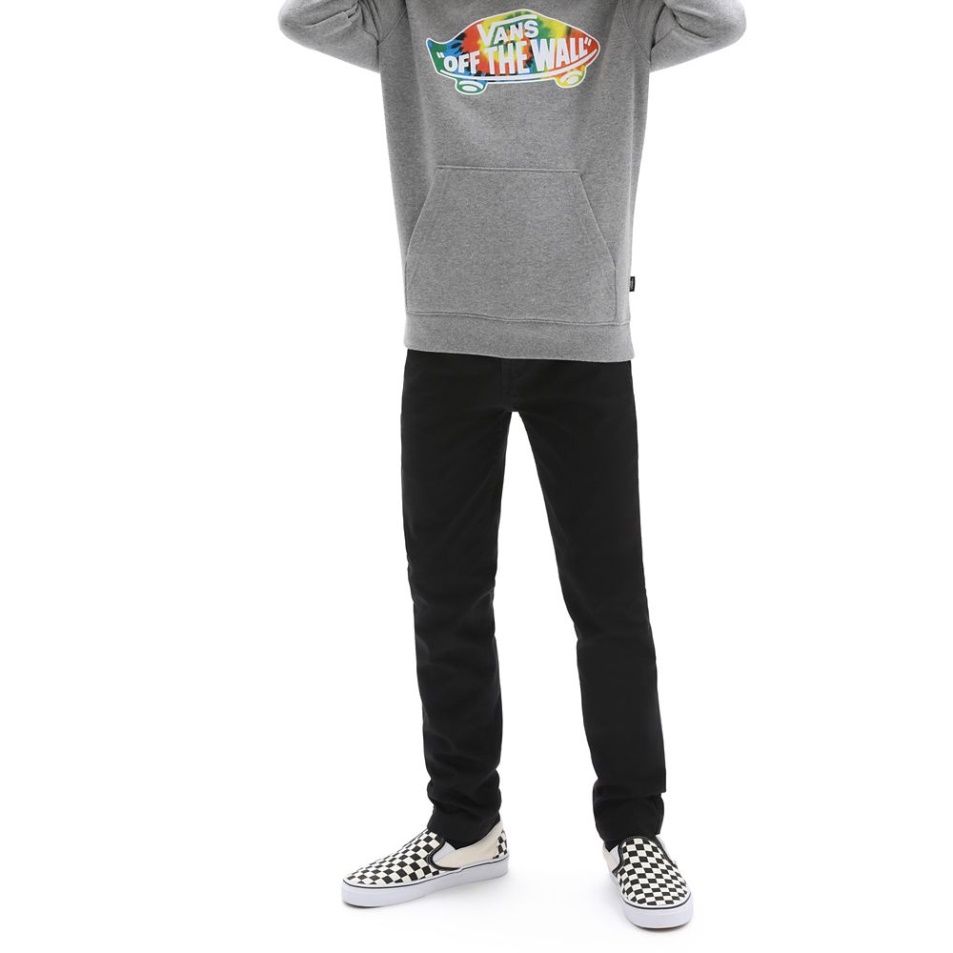 Vans Fiú Autentikus Chino Nadrág (8-14 év) Fekete
