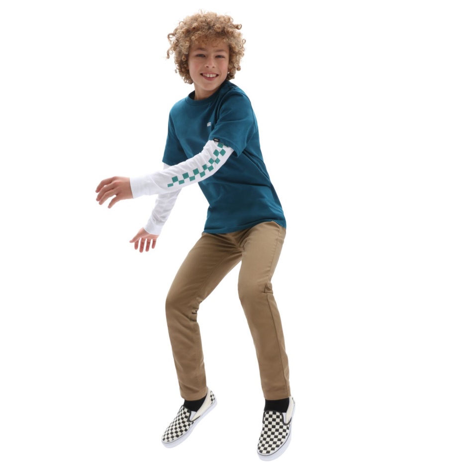 Vans Fiú Autentikus Chino Nadrág (8-14 év) Barna