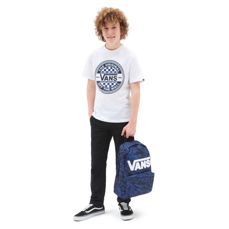 Vans Fiú Szezonális Kör Póló (8-14 év) Fehér