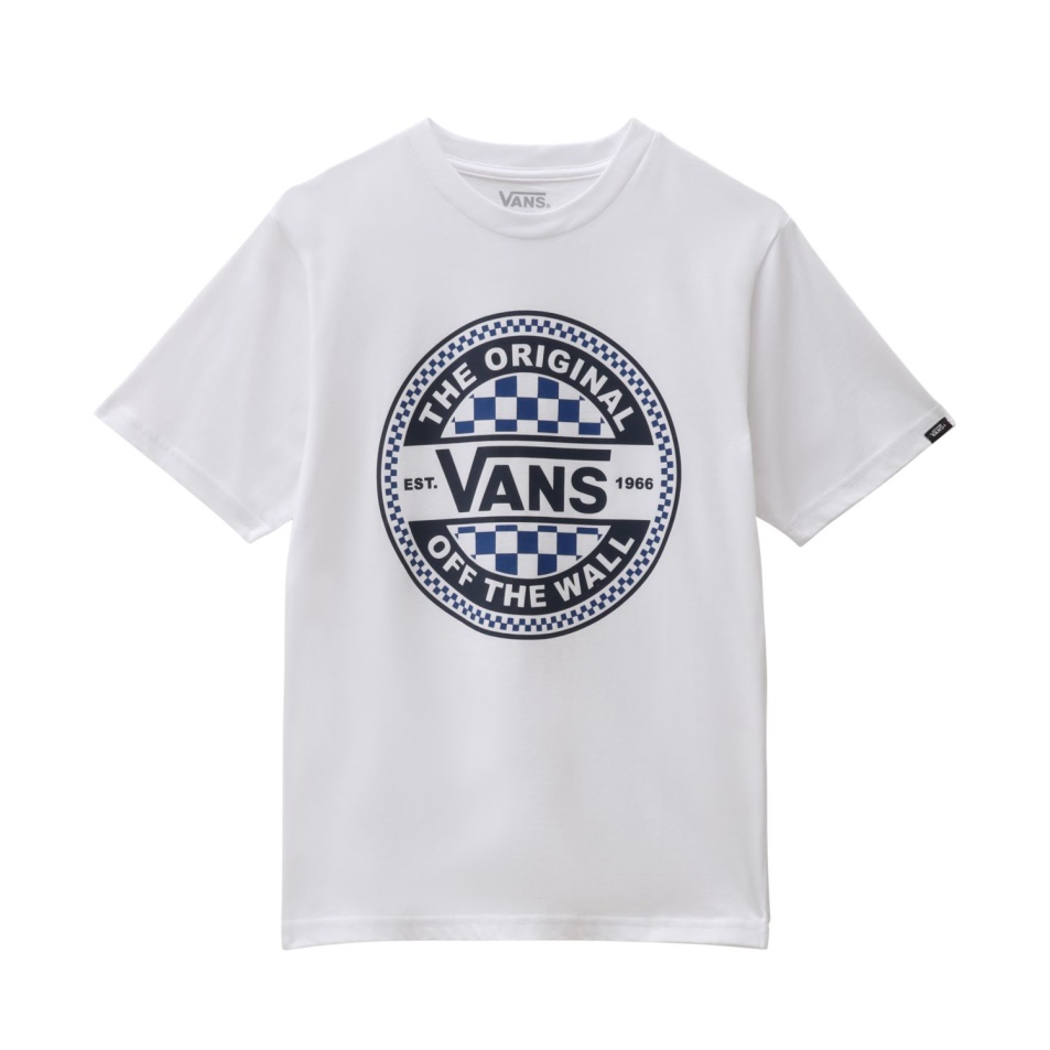 Vans Fiú Szezonális Kör Póló (8-14 év) Fehér