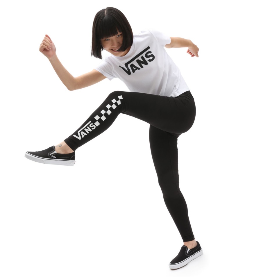 Kisteherautók Palatábla Klasszikus Fekete Női Leggings