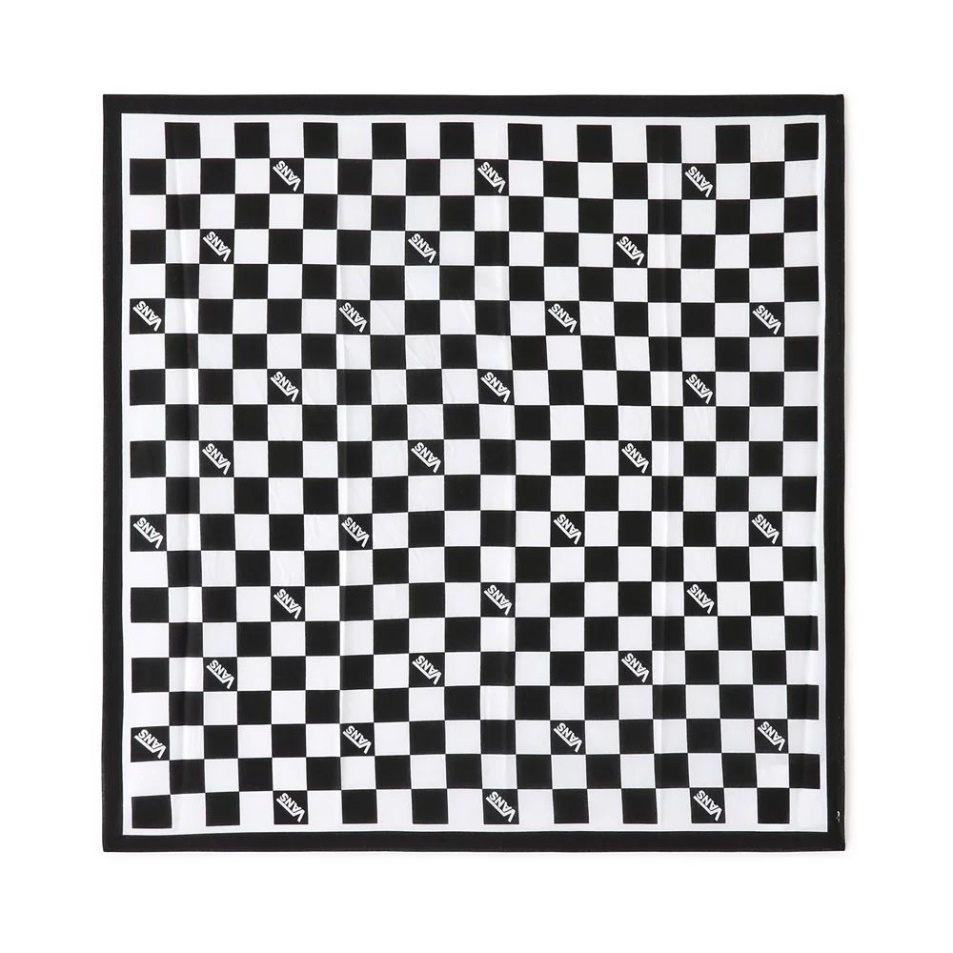 Kisteherautók Check Bandana Fekete-fehér