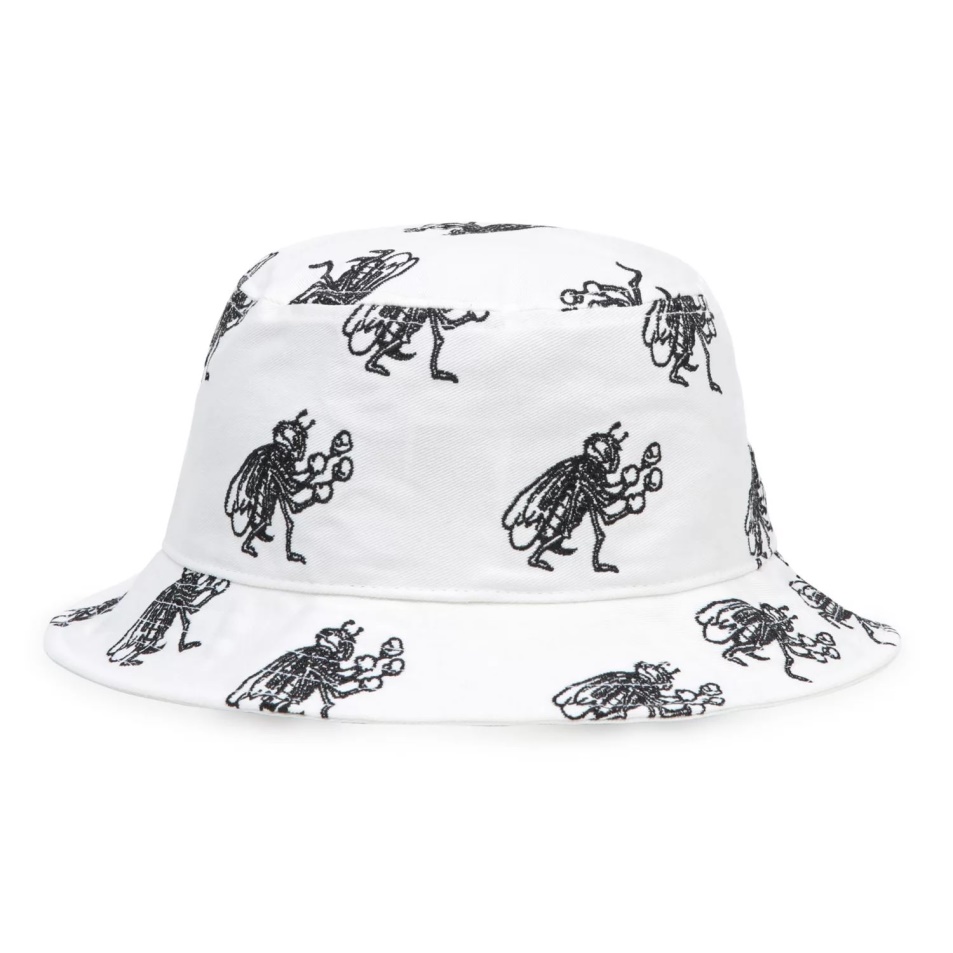 Vans Checkerboard Research Undertone Ii Bucket Hat White