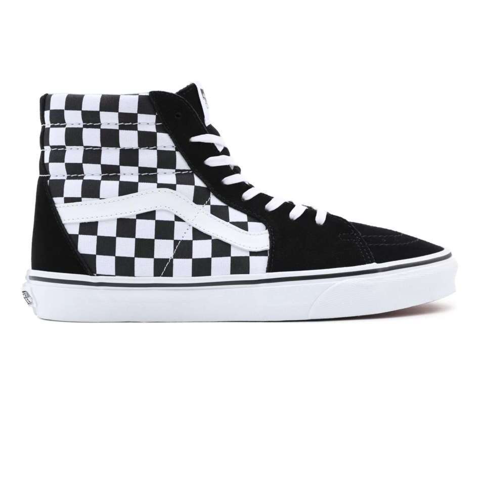 Furgonok Sakktábla Sk8-hi Cipő Fekete