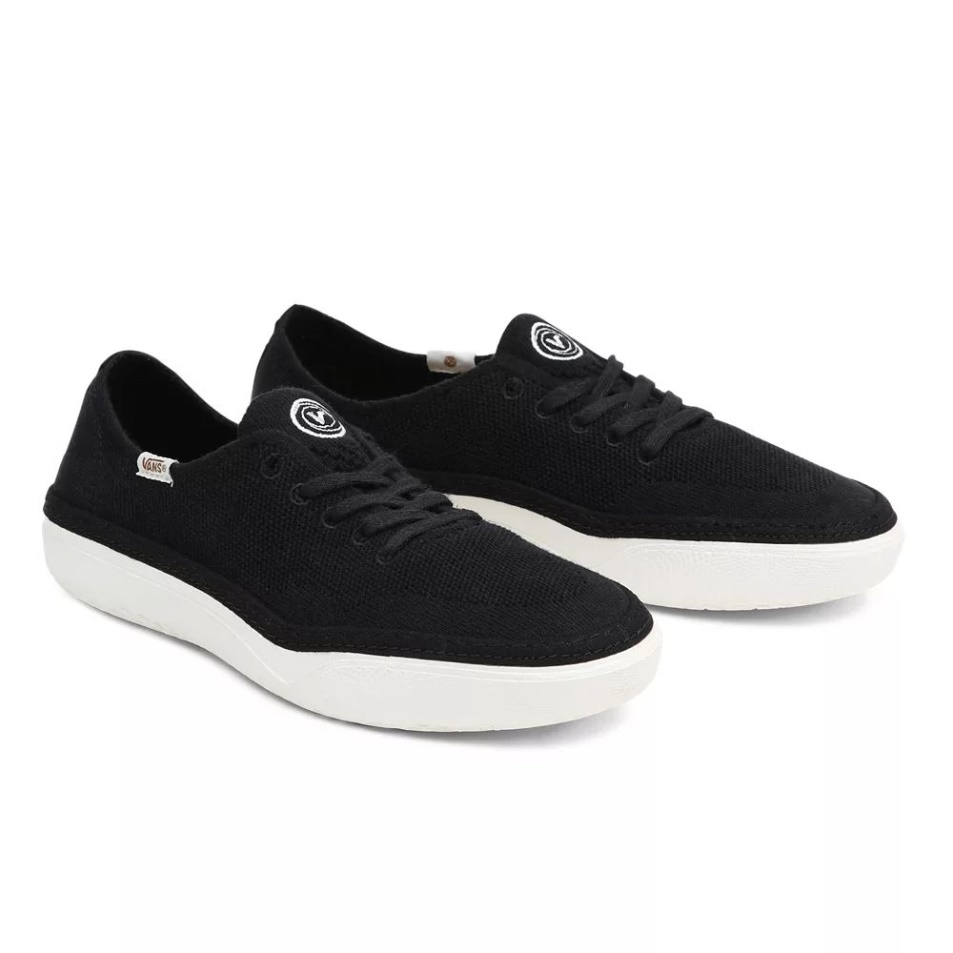 Vans Circle Vee Cipő Fekete