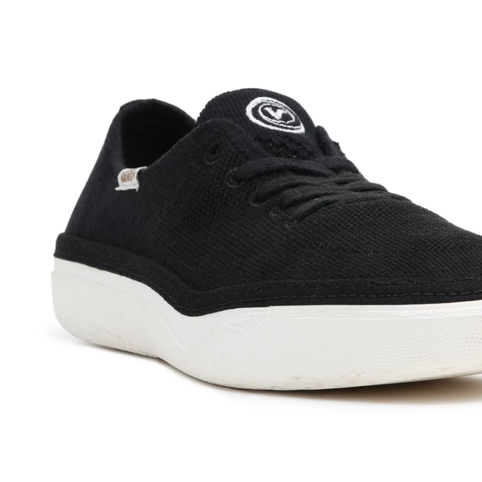 Vans Circle Vee Cipő Fekete