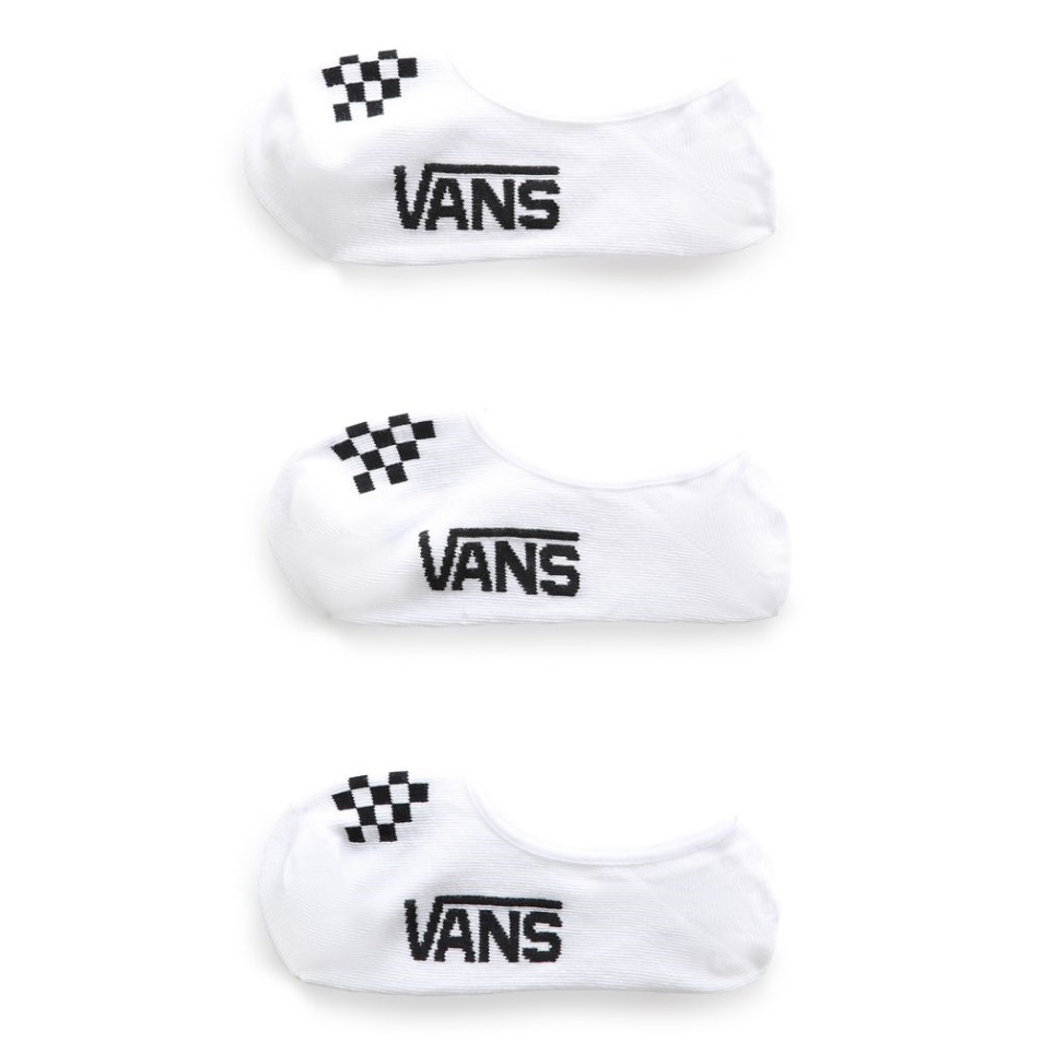 Vans Classic Canoodle Zokni Nekünk 1-6 (3 Pár) Fehér