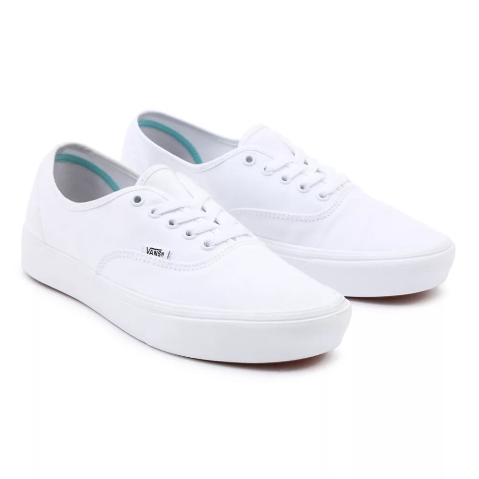 Vans Klasszikus Comfycush Autentikus Cipő Fehér