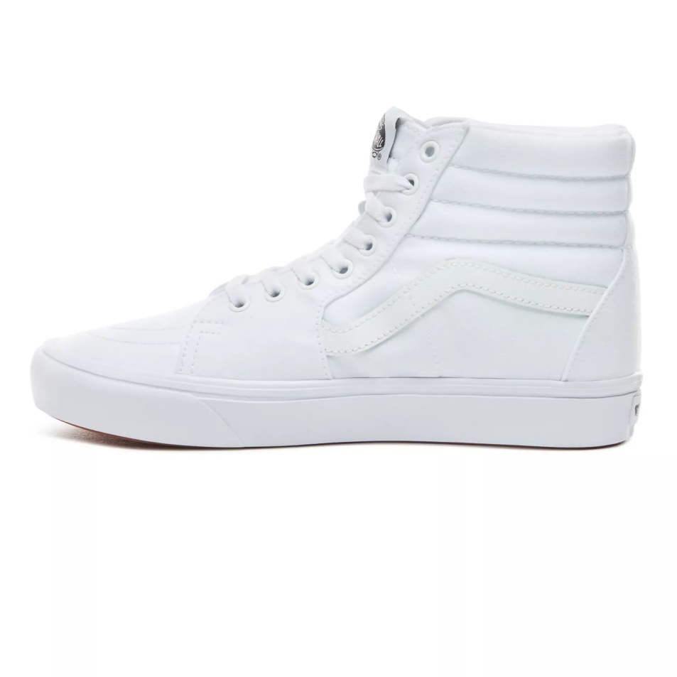 Furgonok Klasszikus Comfycush Sk8-hi Cipő Fehér