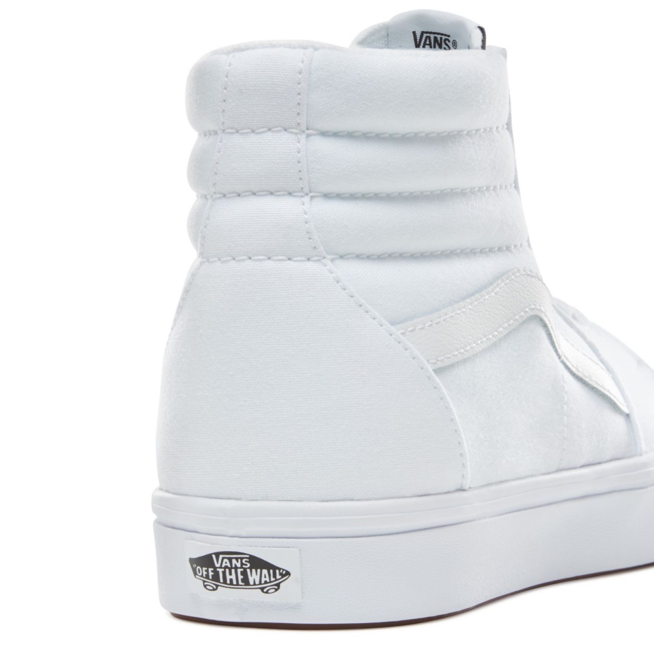 Furgonok Klasszikus Comfycush Sk8-hi Cipő Fehér