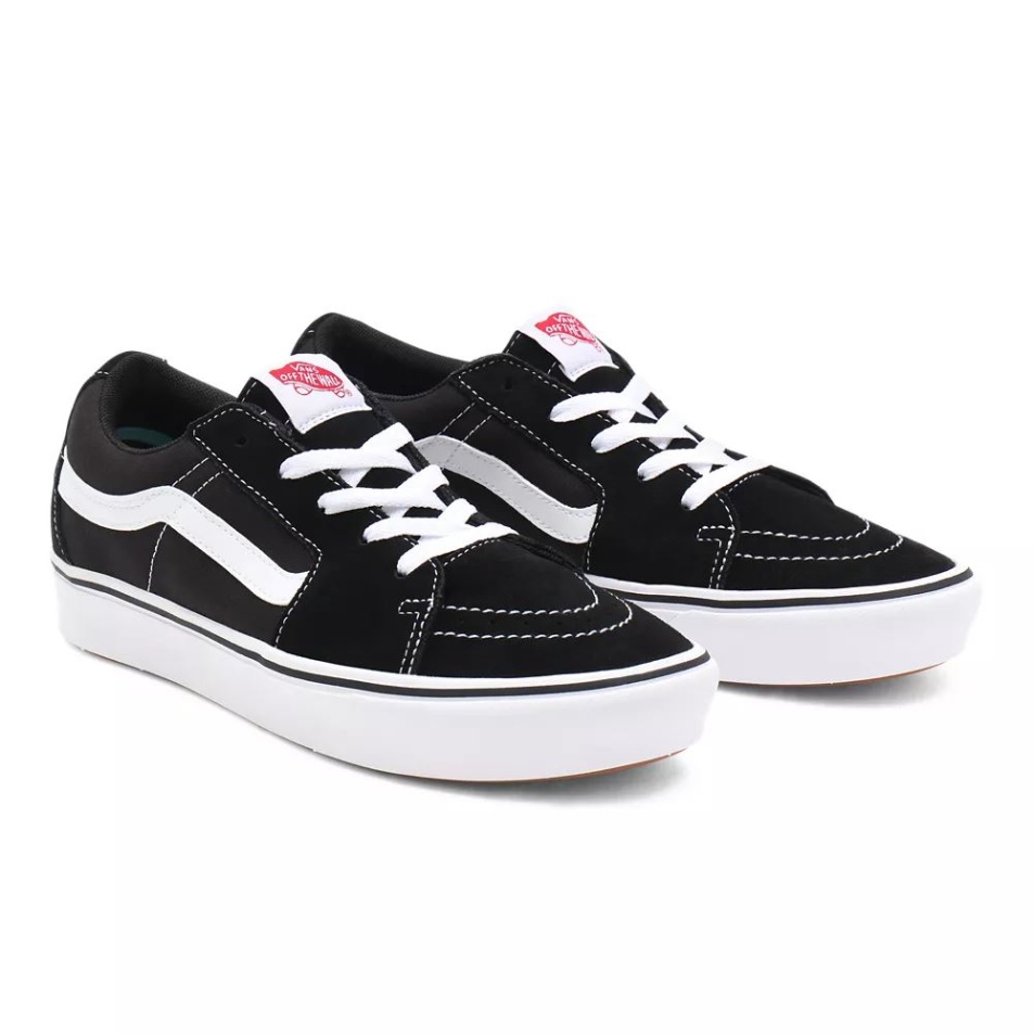 Furgonok Klasszikus Comfycush Sk8-low Cipő Fekete