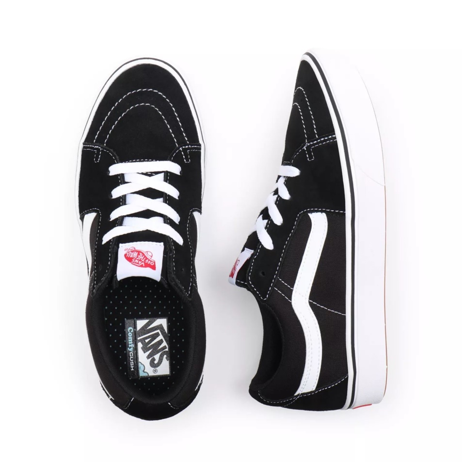 Furgonok Klasszikus Comfycush Sk8-low Cipő Fekete