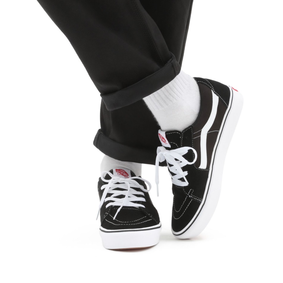 Furgonok Klasszikus Comfycush Sk8-low Cipő Fekete