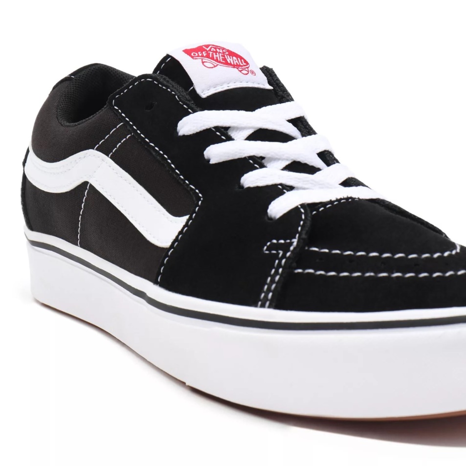 Furgonok Klasszikus Comfycush Sk8-low Cipő Fekete