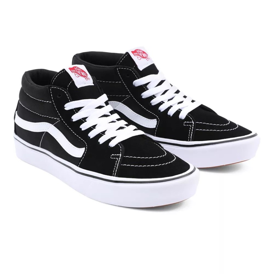 Vans Classic Comfycush Sk8-mid Cipő Fekete