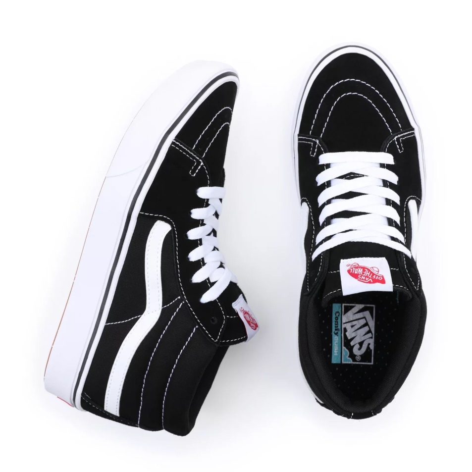 Vans Classic Comfycush Sk8-mid Cipő Fekete