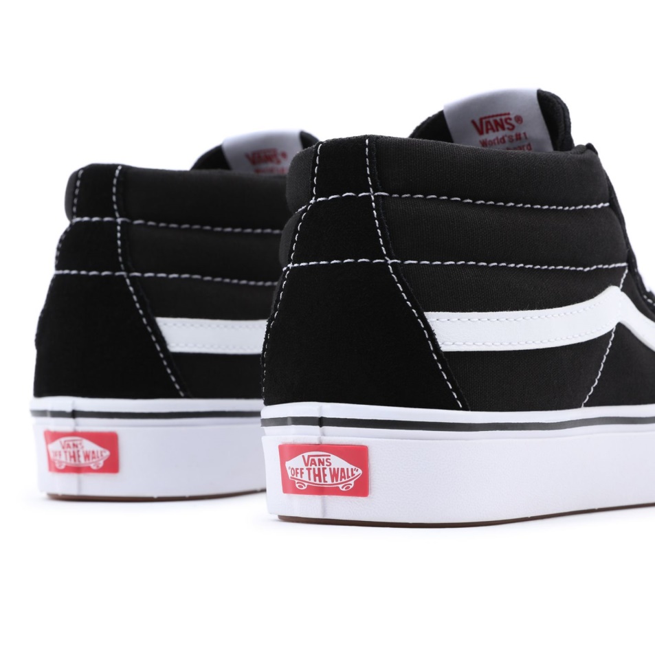 Vans Classic Comfycush Sk8-mid Cipő Fekete