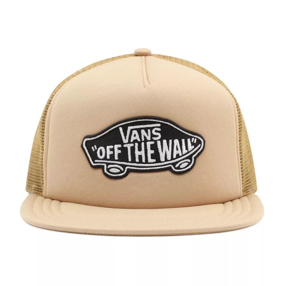 Furgonok Klasszikus Patch Trucker Sapka Bézs
