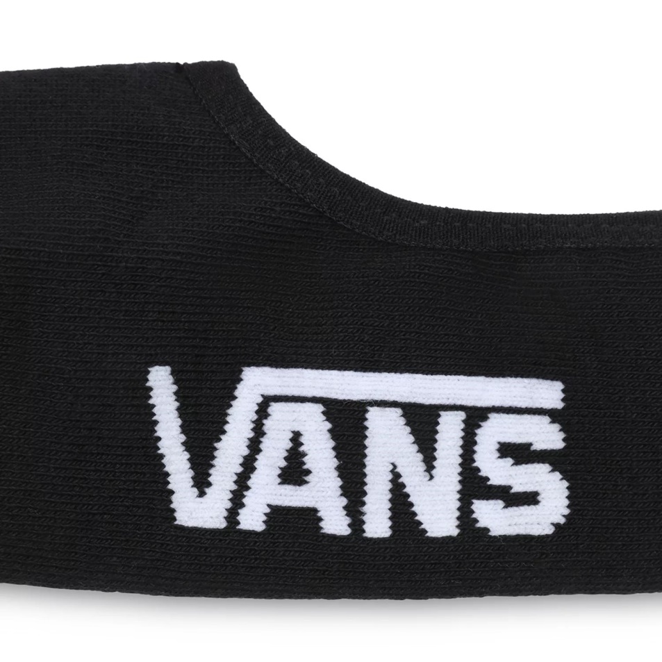 Vans Classic Super No Show Zokni (3 Pár) Fekete