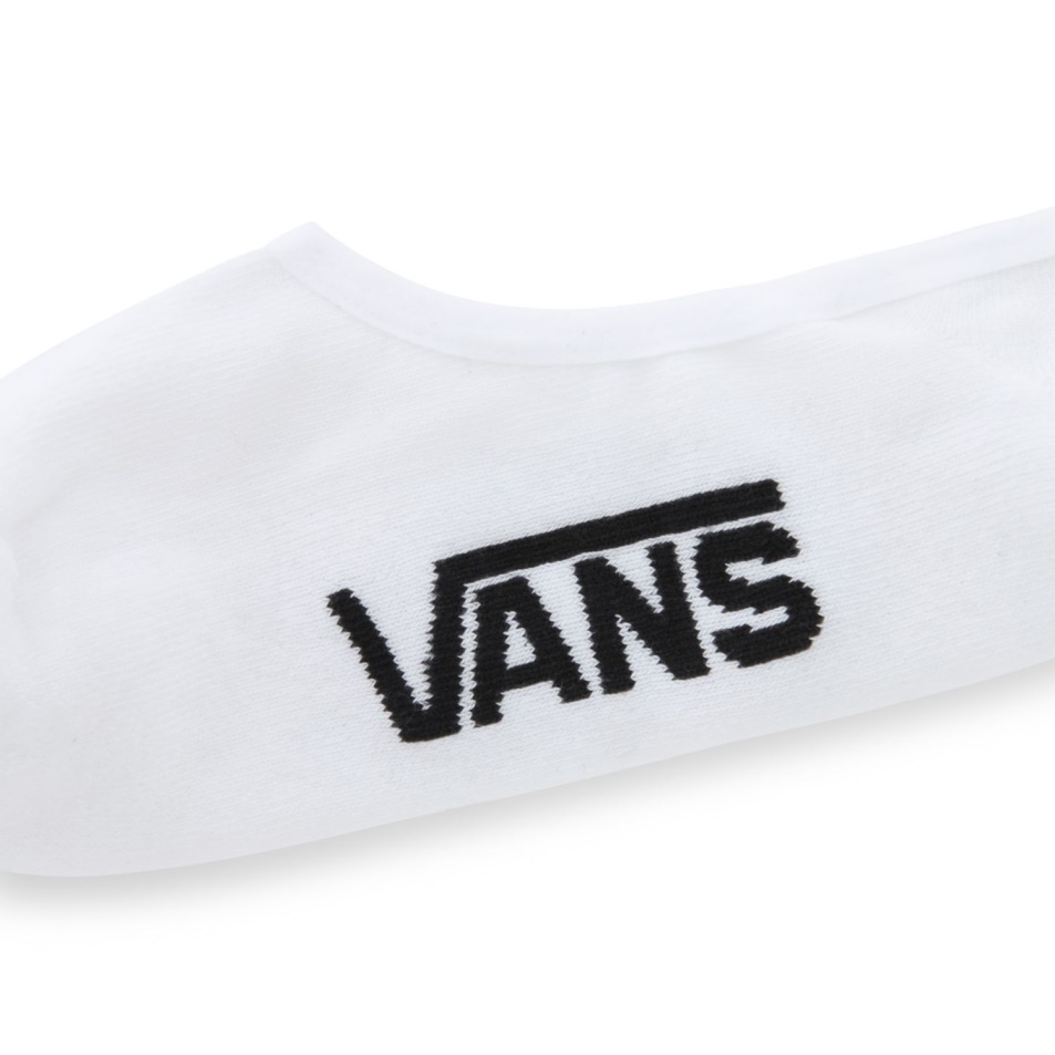 Vans Classic Super No Show Zokni (3 Pár) Fehér