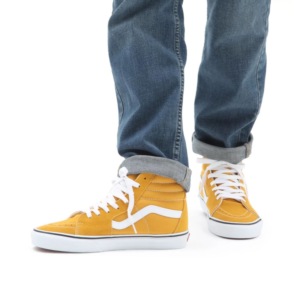 Furgonok Színelmélete Sk8-hi Cipő Sárga