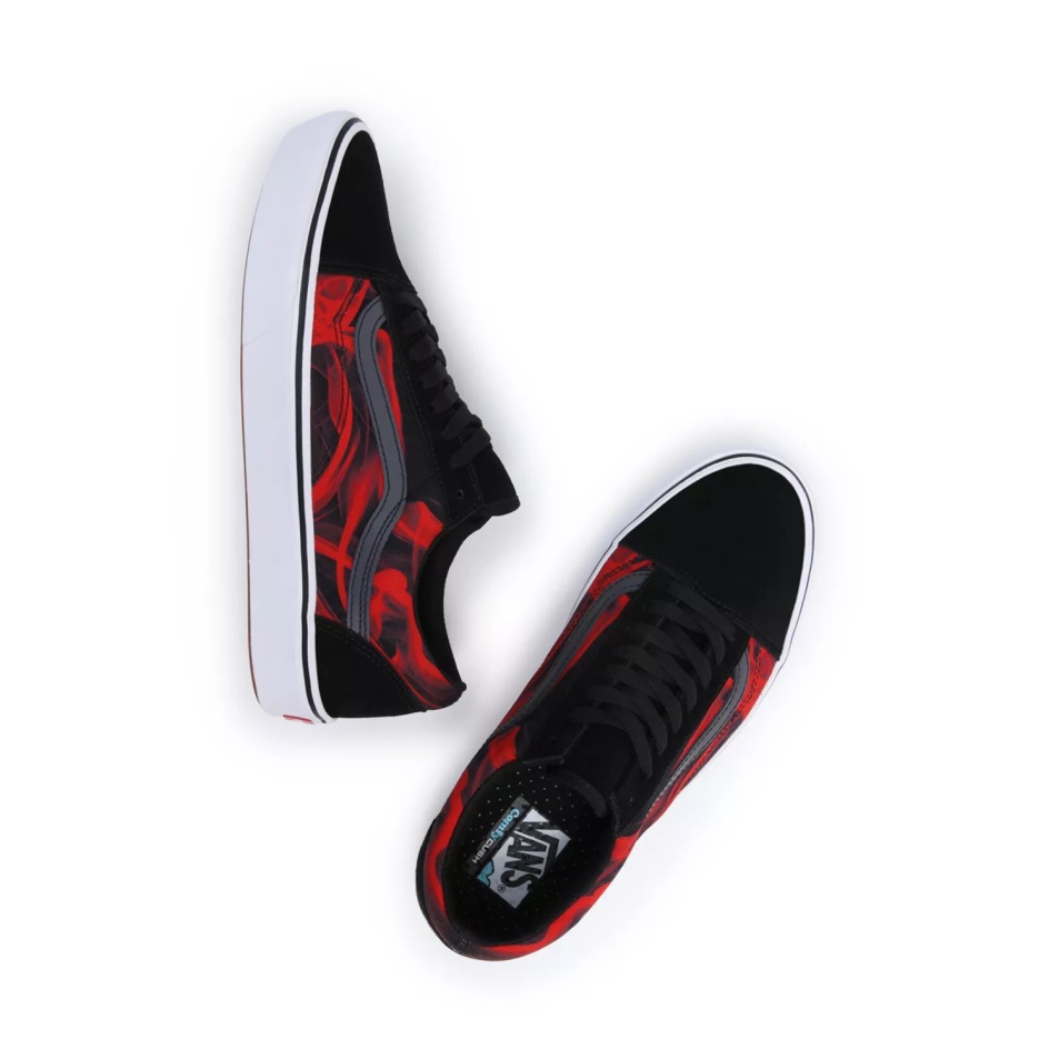 Vans Comfycush Old Skool Cipő Fekete-piros