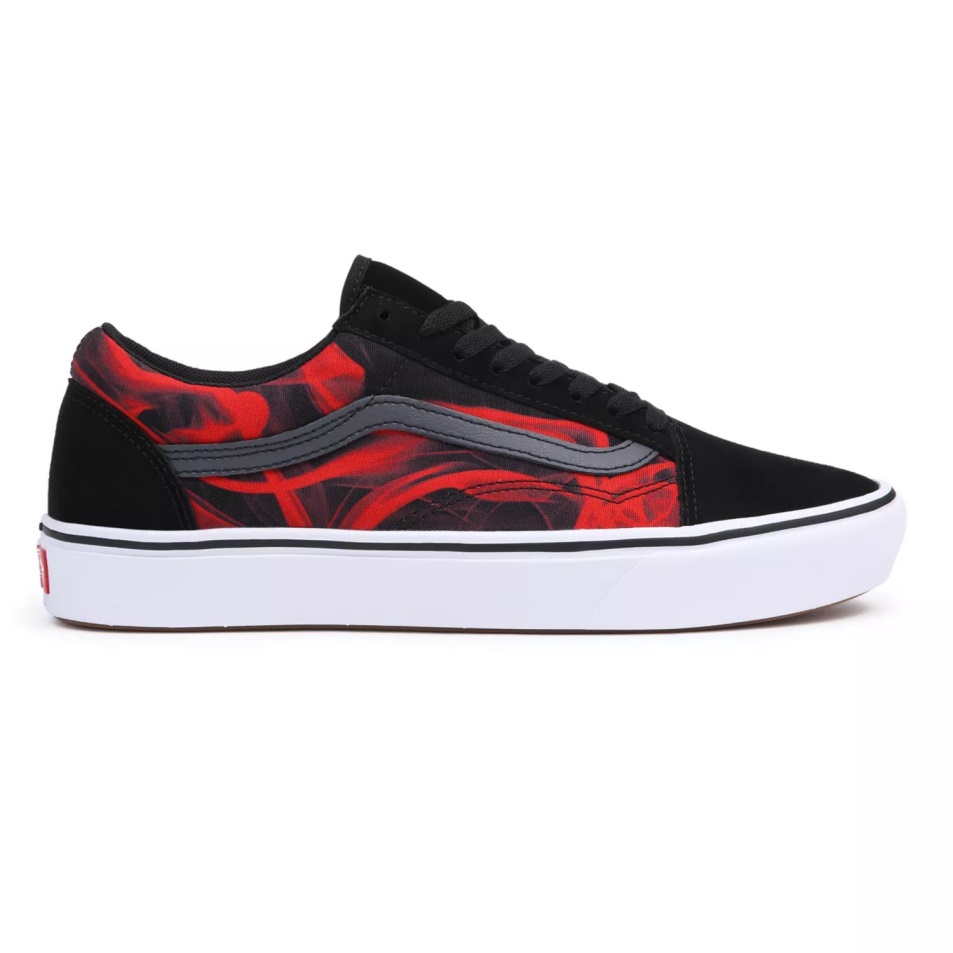 Vans Comfycush Old Skool Cipő Fekete-piros