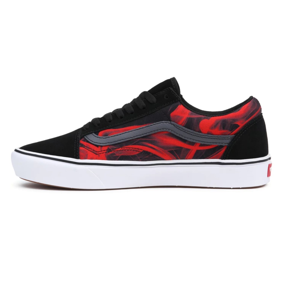 Vans Comfycush Old Skool Cipő Fekete-piros