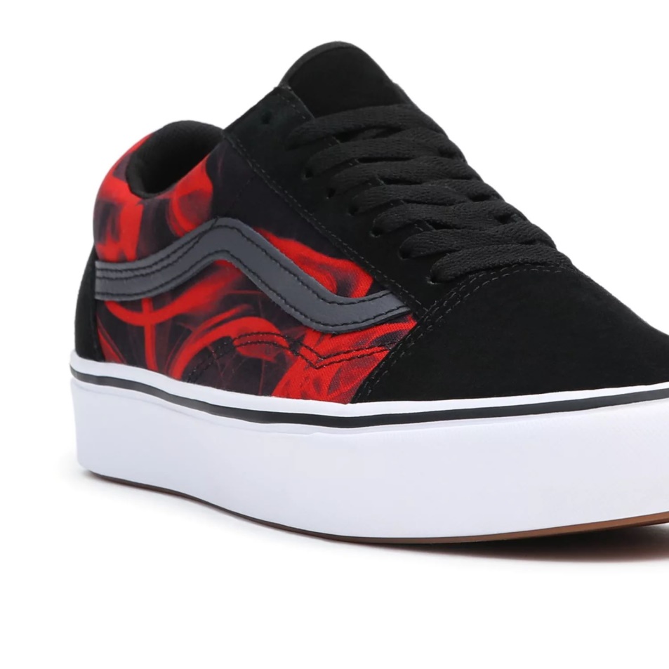 Vans Comfycush Old Skool Cipő Fekete-piros