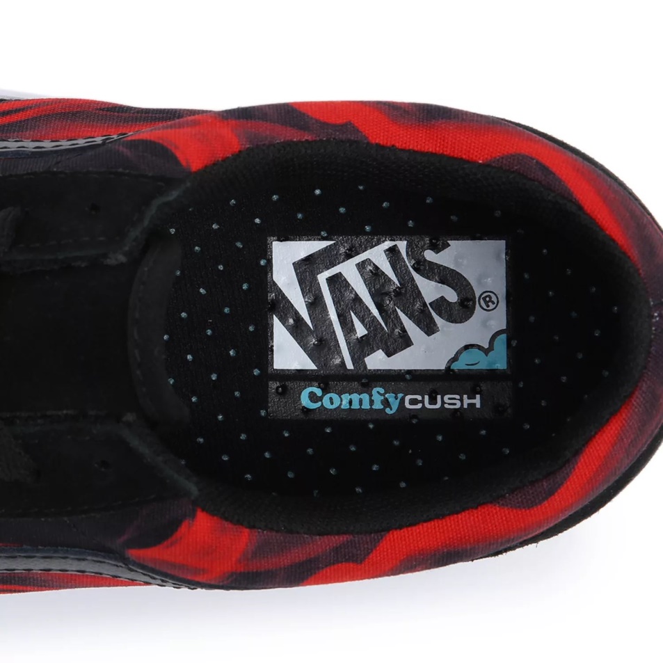 Vans Comfycush Old Skool Cipő Fekete-piros