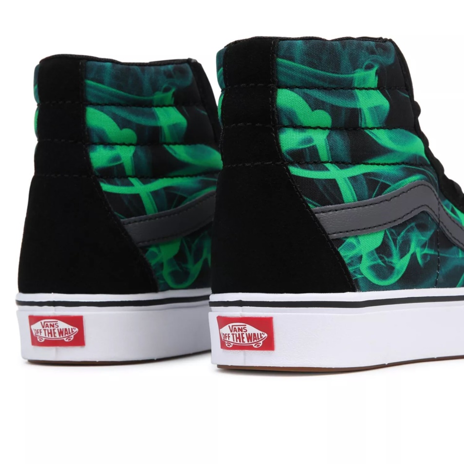 Furgonok Comfycush Sk8-hi Cipő Fekete-zöld