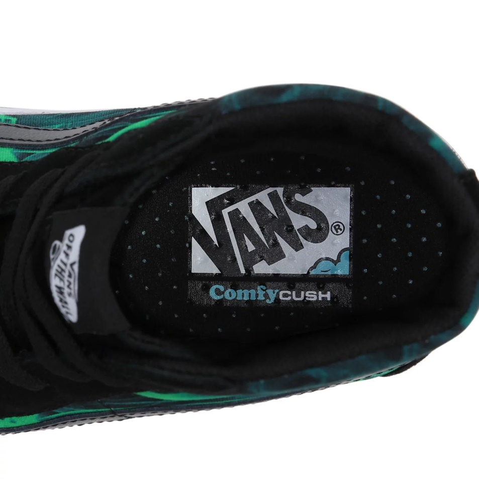 Furgonok Comfycush Sk8-hi Cipő Fekete-zöld