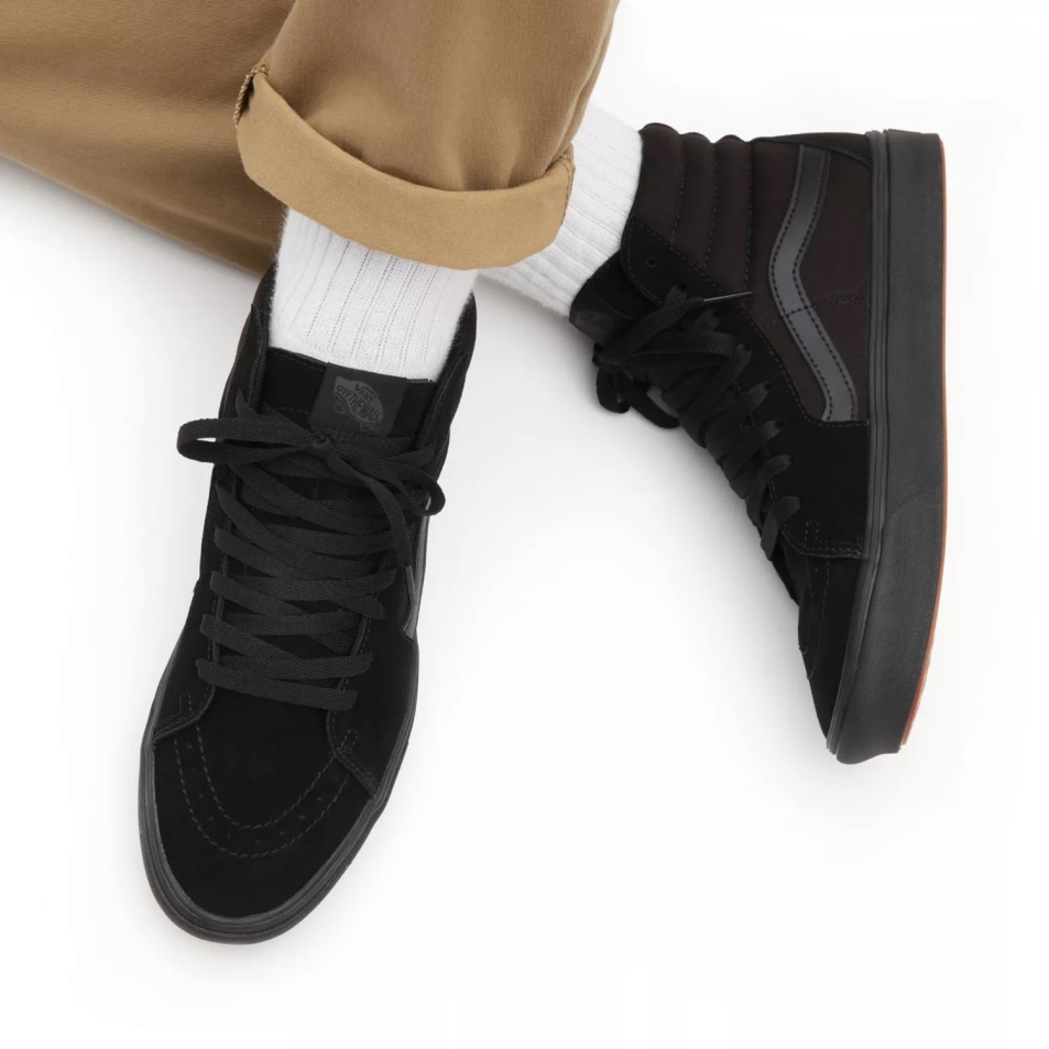 Vans Comfycush Sk8-hi Cipő Fekete
