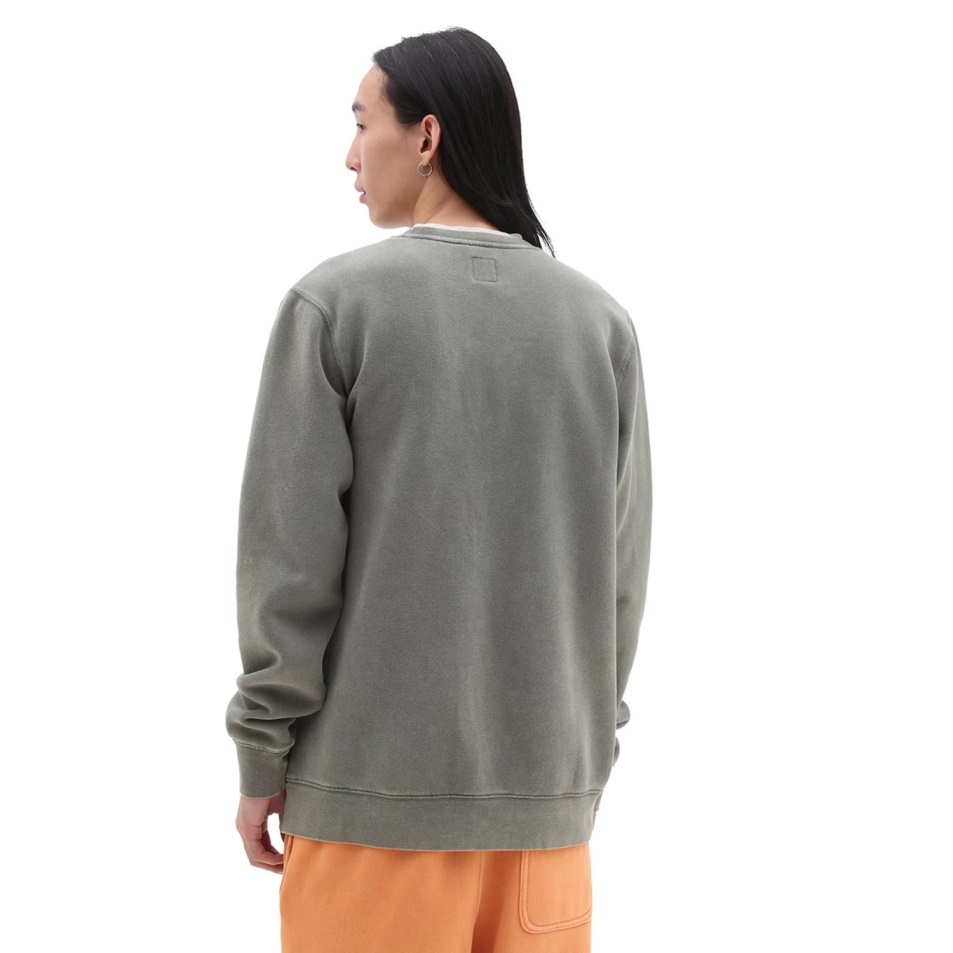 Vans Comfycush Wash Crew Pulóver Zöld